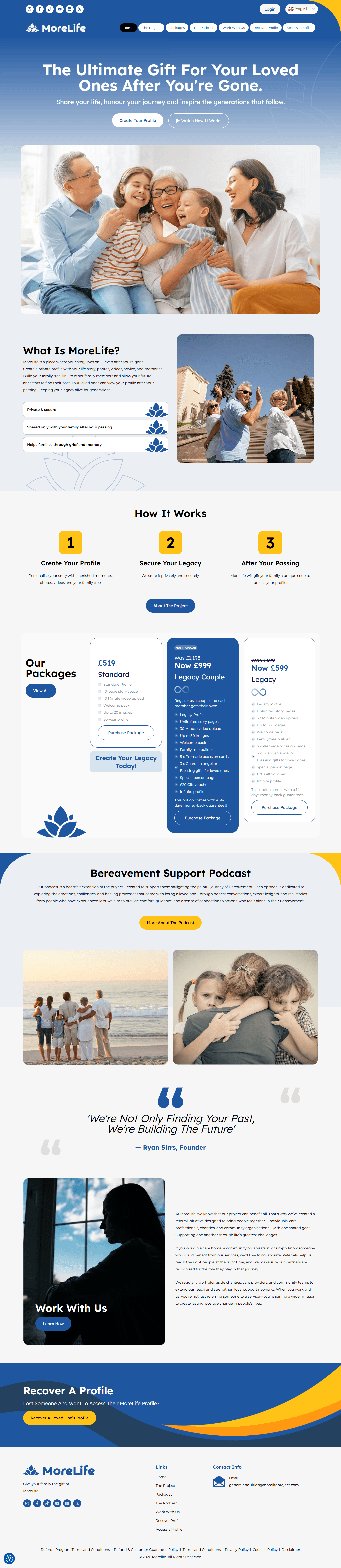 Full Website Showcase