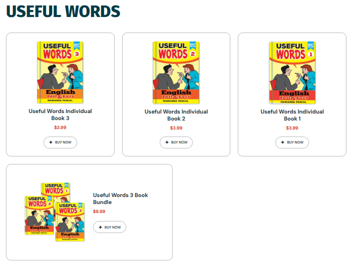 Marianna Pascal Useful Words Book Store