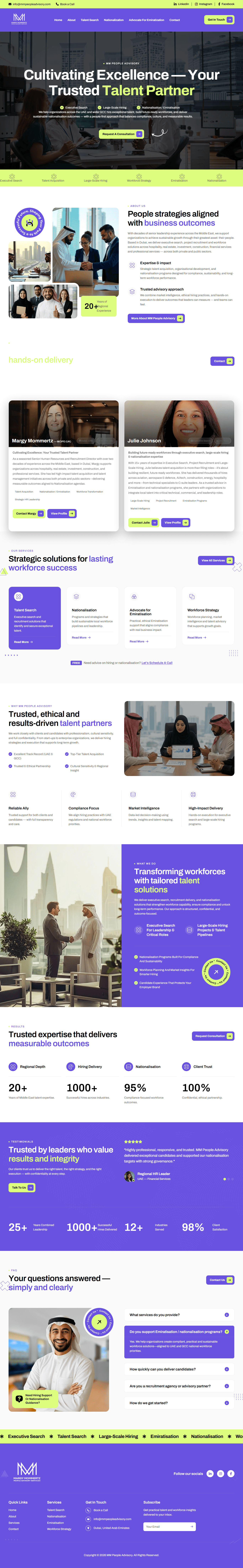 Full Website Showcase