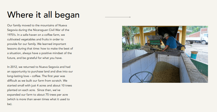 Reyes Coffee Brand Story