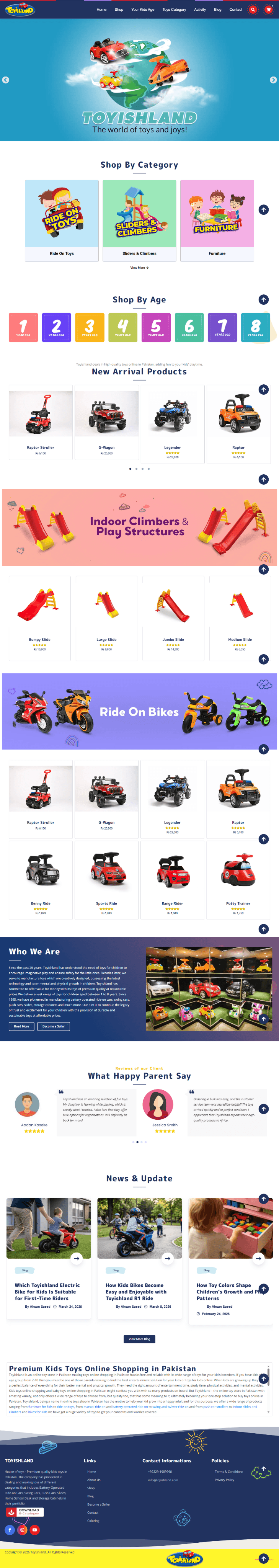 Full Website Showcase